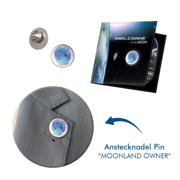 Mondland Owner Pin mit Blue Moon Design